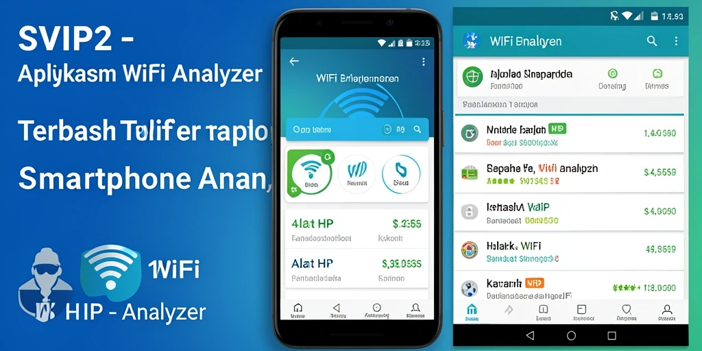 Antarmuka SVIP2 yang intuitif dan lengkap untuk analisis WiFi.