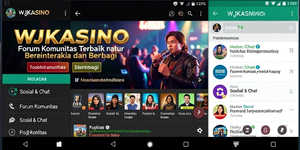 Antarmuka ramah pengguna WJKASINO untuk interaksi komunitas yang aktif.
